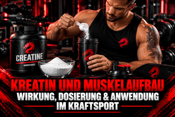 Kreatin und Muskelaufbau – Wirkung, Dosierung und Anwendung im Kraftsport | Drachensang Academy Deutschland