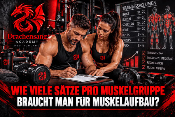 Krafttraining und Muskelaufbau – optimales Trainingsvolumen und Anzahl der Sätze pro Muskelgruppe für Anfänger und Fortgeschrittene | Drachensang Academy Deutschland